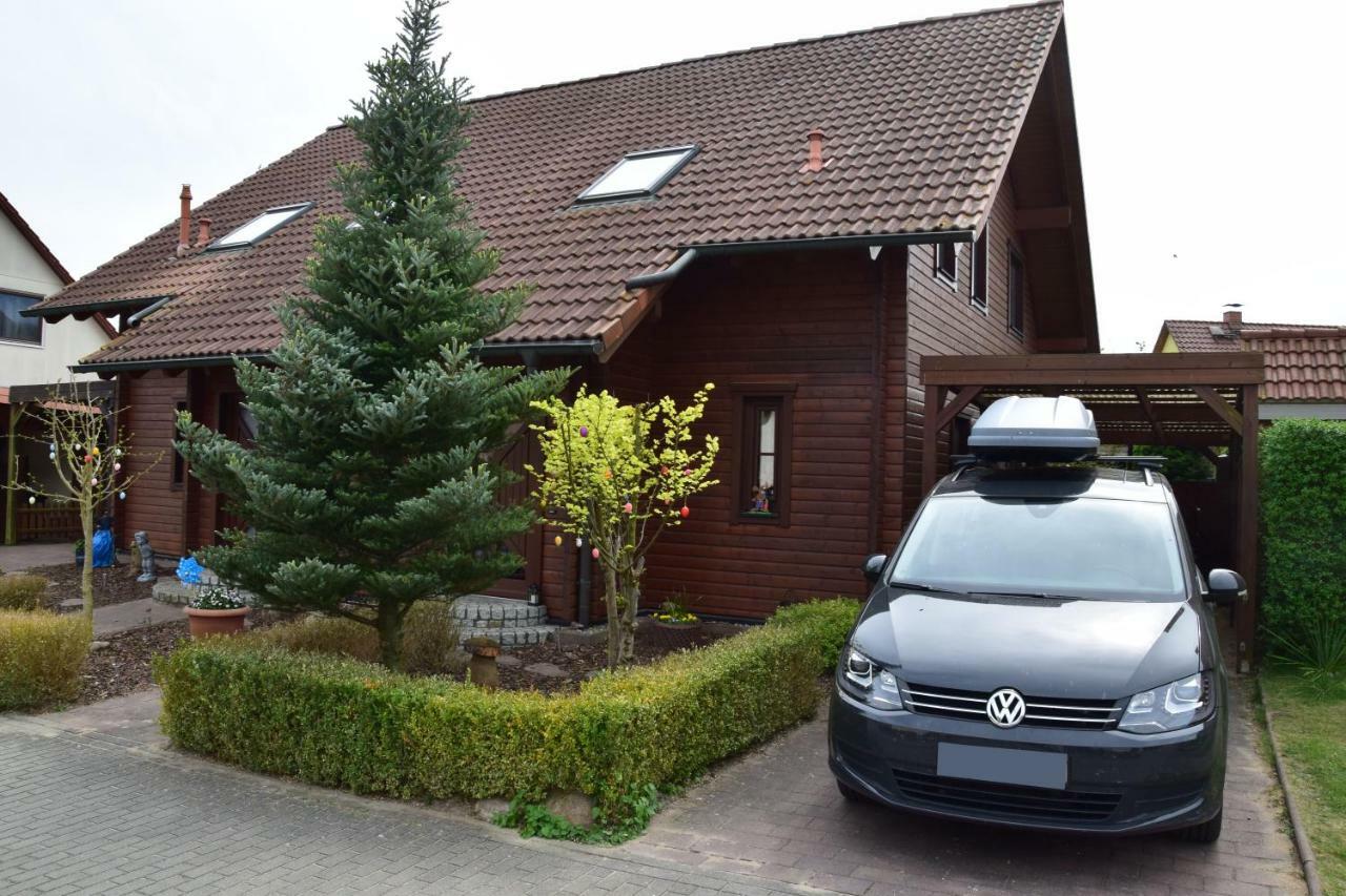 Fuenfeichener Weg 16 Daire Eisenhüttenstadt Dış mekan fotoğraf